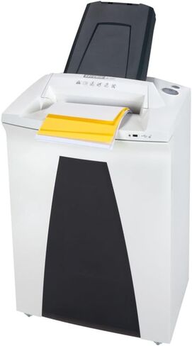 HSM SECURIO AF500 آلة التقطيع المتقاطعة المزودة بتغذية الورق تلقائيًا؛ تمزيق ما يصل إلى 500 قطعة تلقائيًا/121.7 يدويًا؛ سعة 21.7 جالون in Kuwait