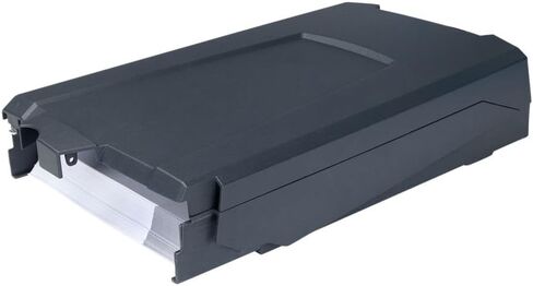 HSM SECURIO AF500 آلة التقطيع المتقاطعة المزودة بتغذية الورق تلقائيًا؛ تمزيق ما يصل إلى 500 قطعة تلقائيًا/121.7 يدويًا؛ سعة 21.7 جالون in Kuwait