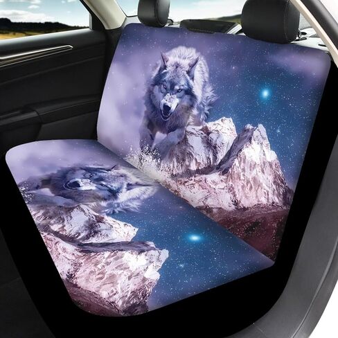 Basketball Graffiti Car Seat Covers Protects Front and Rear Bench Full Set Automotive Interior Cover for Car Truck Van SUV in Saudi Arabia