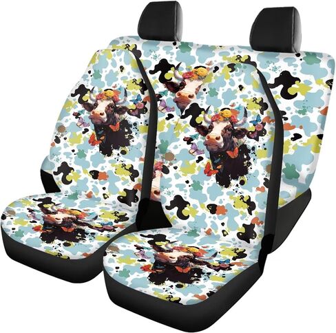 Basketball Graffiti Car Seat Covers Protects Front and Rear Bench Full Set Automotive Interior Cover for Car Truck Van SUV in Saudi Arabia