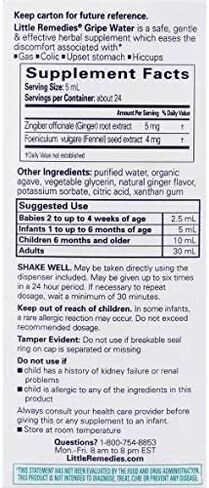 القليل من العلاجات مياه قبضة البطن، 4 أونصة سائلة in Kuwait