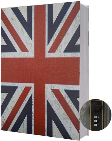 Diversion Book Safe Storage Box (Size 9.5"×6.2"×2.2") With Security Key Lock, Dictionary Secret Hidden Safe (Butterfly - Key Lock) in Kuwait