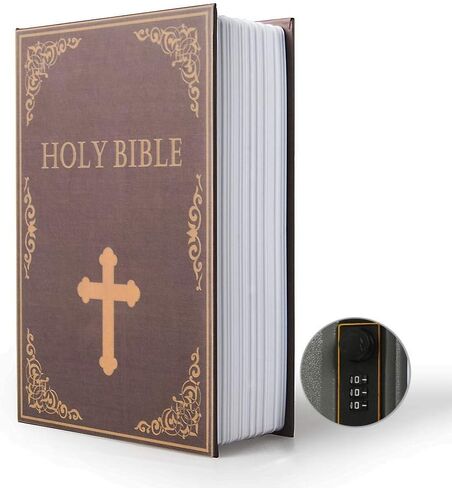Small Sized Diversion Book Safe Storage Box, Dictionary Secret Safe Can with Security Combination Lock/Key, Diversion Book Hidden Safe (Combination, 66 Route) in Saudi Arabia