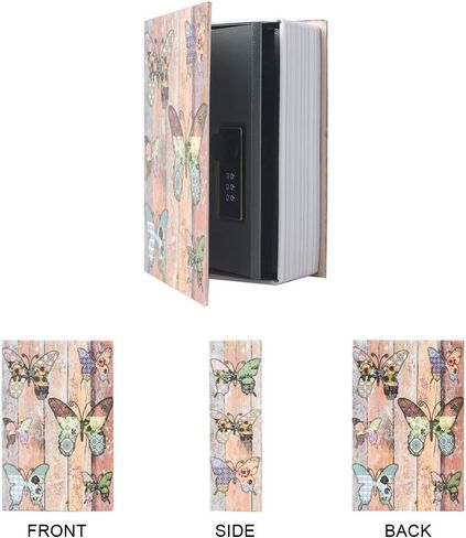 Small Sized Diversion Book Safe Storage Box, Dictionary Secret Safe Can with Security Combination Lock/Key, Diversion Book Hidden Safe (Combination, 66 Route) in Saudi Arabia