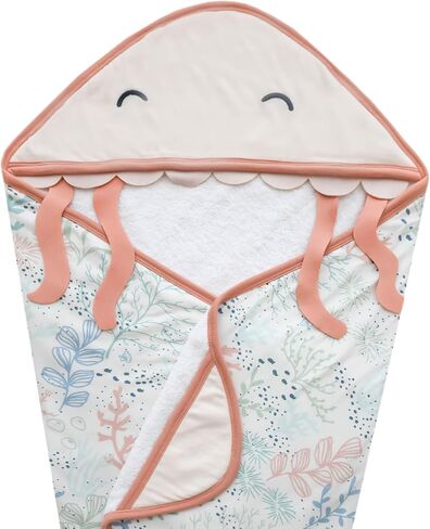 Copper Pearl Hooded Bath Towels Premium Knit/Terry Cloth Baby Towels with Hood, Pockets, and Cool Designs - Great to Gift and Make Bath Time Fun - Baby Bath Towel, Finn in Saudi Arabia