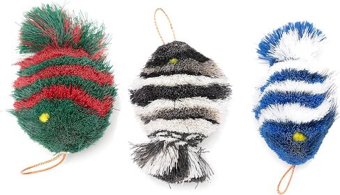 GoCat Cat Lures Zebra Fish Assorted Colors 3 Pack in Saudi Arabia