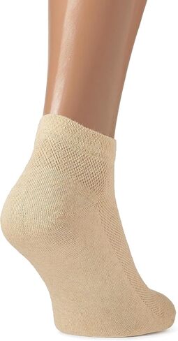 Short Ankle-High Thin Breathable Anti-Sweat Organic Hemp Socks, Unisex, 3-pack in Saudi Arabia
