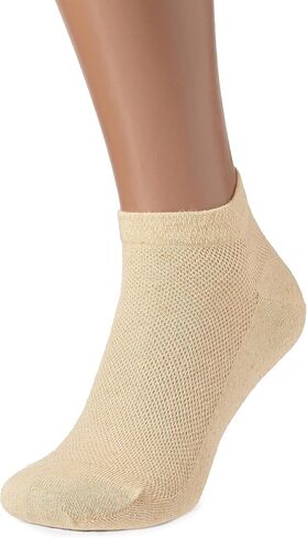 Short Ankle-High Thin Breathable Anti-Sweat Organic Hemp Socks, Unisex, 3-pack in Saudi Arabia