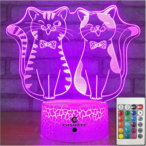 easuntec Elephant Gifts Elephant Lamp with Remote & Smart Touch 7 Colors + 16 Colors Changing Elephant Gifts for Women 4 5 6 7 8 Year Old Girl Gifts (Epht16WT) in Saudi Arabia