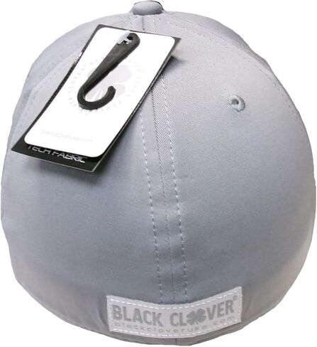 Black Clover Premium Clover 111 L/XL Grey Hat with White HD Clover Patch in Saudi Arabia