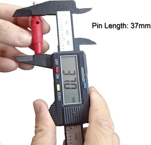 SKY TOPPOWER 4mm Banana Plugs Solder 20PCS/lot DIY Banana Plug Connectors Adapters for Electronics Testing, Repairing& Researching Accessories (Red 10pcs + Black 10pcs) in Saudi Arabia