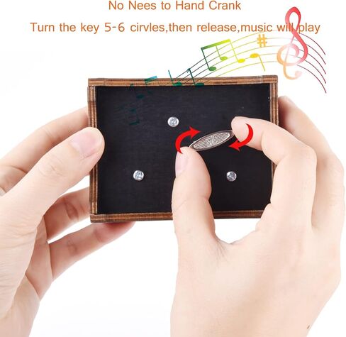 2024 Graduation Gifts for Her Him, Vintage Engraved Inspirational Wooden Music Boxes Graduation Souvenir, College, Senior, High School Inspirational Graduation Gift in Kuwait