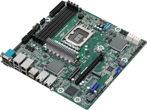 AsRock Rack W680D4U-2L2T/G5 Micro-ATX Server اللوحة الأم بمقبس واحد معالجات سلسلة Intel® Core™ من الجيل الثاني عشر والثالث عشر (LGA 1700) W680 Dual 10G LAN PCIe 5.0 in Saudi Arabia