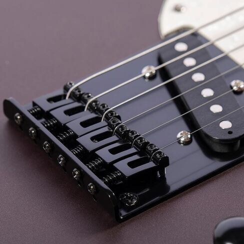 Grote Solid Electric Guitar GR Standard T Matte Finish Poplar Body Roasted Maple Neck with Gigbag (Pewter) in Saudi Arabia