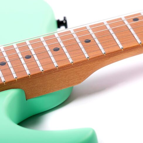 Grote Solid Electric Guitar GR Standard T Matte Finish Poplar Body Roasted Maple Neck with Gigbag (Pewter) in Saudi Arabia