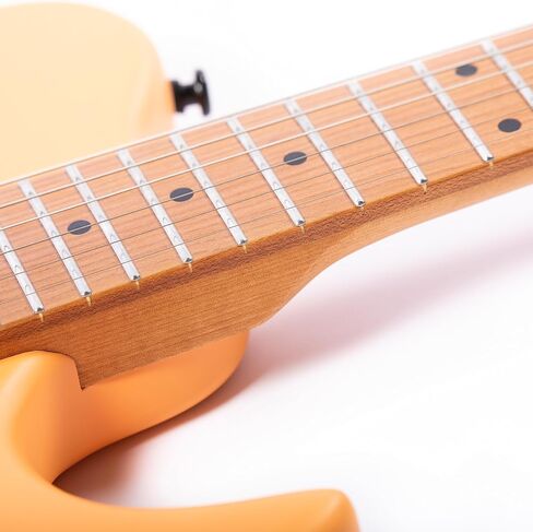 Grote Solid Electric Guitar GR Standard T Matte Finish Poplar Body Roasted Maple Neck with Gigbag (Pewter) in Saudi Arabia