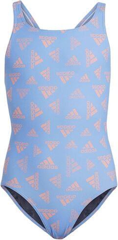 adidas Girls' Logo Swimsuit in Saudi Arabia