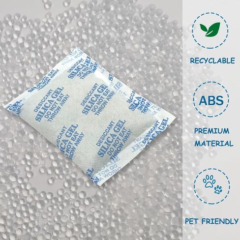 حقيبة تجفيف طعام الحيوانات الأليفة من xcivi مكونة من 6 عبوات، متوافقة مع حاوية تخزين طعام الحيوانات الأليفة IRIS للقطط والكلاب، تحافظ على طعام الحيوانات الأليفة جافًا وطازجًا (6 مجففات + حجرة واحدة) in Kuwait