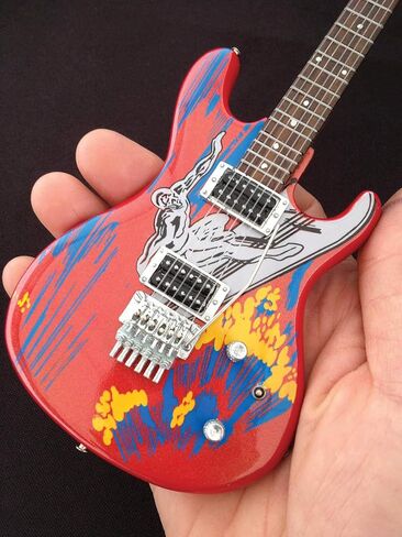 Axe Heaven Humans Joe Satriani Silver Surfer Miniature Guitar Replica (JS-601) in Saudi Arabia
