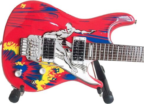 Axe Heaven Humans Joe Satriani Silver Surfer Miniature Guitar Replica (JS-601) in Kuwait