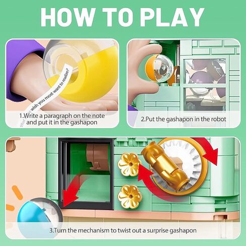 Mini Micro Blocks Set Egg-Twisti Robot Building Blocks Kit and Display Model for Home or Office, Idea Birthday Present and Game for Teens(600+PCS) in Kuwait