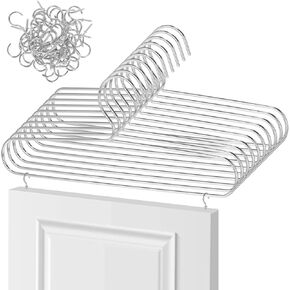 CIEOVO Cabinet Door Painting Hanger Set, 10 Pcs Door Painting Brackets and 50 Pcs Nickel Plated Metal Screw-in Ceiling Hooks Cup Hooks Paint Drying Rack for Cabinet Doors Wooden Hand Work in Kuwait