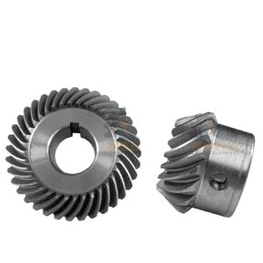 No. 3 and No. 4 turret milling machine accessories bevel gear Z-axis size gear gong bed lifting spiral helical gear(01) in Saudi Arabia