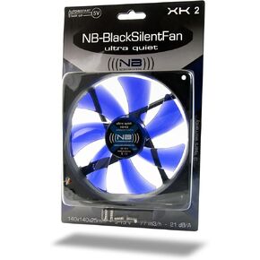 NoiseBlocker 140mm x 25mm Ultra-Silent Fan, 1100 RPM, 12V, 1.2W, 50.02 CFM, 20 dBA, 3-Pin, Desktop Compatible in Saudi Arabia