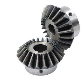 Inner Hole Bevel Gear 2 to 4 die Finished Hole Bevel Gear Bevel Gear / 45 Steel quenching(30) in Saudi Arabia