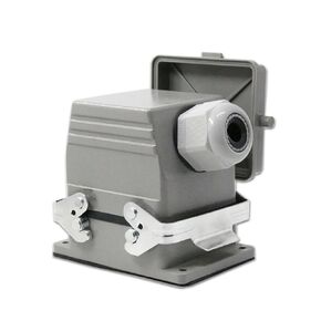H32b-he-032 موصل ثقيل 32-core مقبس طيران مستطيل صناعي 16A مع غطاء 1 قطعة in Saudi Arabia