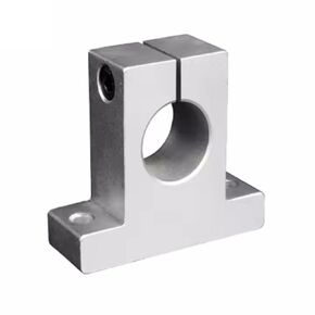 1pc Linear Optical Axis SK Vertical Support Aluminum Alloy Bearing Frame Polished Rod Holder SK 8mm to 60mm(Sk20mm) in Kuwait