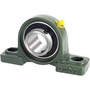 2 قطعة UCP201 ​​UCP202 UCP203 UCP204 UCP205 UCP206 UCP207 وسادة المغزل تحمل الثقوب 12/15/17/20/25/30 مللي متر قاعدة صلبة الترباس (Ucp208 40 مللي متر) in Kuwait