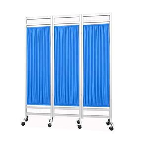 Foldable Clinic Room Divider,Privacy Screen with 360° Brake Wheels,3-8 Panel Vertical Door Partition for Privacy,Easy to Assemble(Color 4,6-Panel) in Saudi Arabia