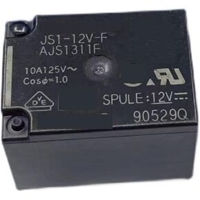 5 قطعة التبديلات JS1-5V-F JS1-12V-F JS1-24V-F 5PIN 10A 5V 12V 24V (الحجم: JS1-12V-F 12V) in Kuwait