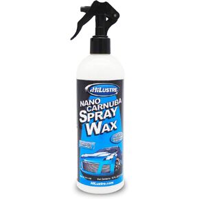 Nano Carnauba Spray Wax, Instant Shine Car Wax to Seal & Maintain Paint UV-Blocking, Hydrophobic Car Detailer Wax, Streak-Free and Safe for All Surfaces, Piña Colada Scent, 1 Gallon in Saudi Arabia