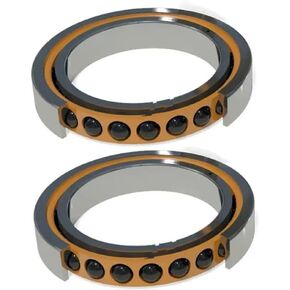 1 زوج 7000 7000C HQ1 P4 10x26x8 محامل للاتصال الزاوي محامل المغزل ABEC-7 SI3N4 كرة سيراميك (7000c-hq1-p4-dta) in Kuwait