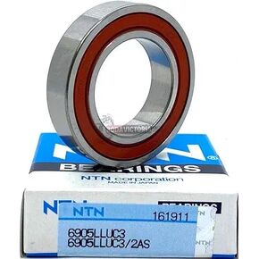 اليابان 6905 LLU C3 الكرات الأخدود العميق 25x42x9mm 6905 2RS 61905-RS in Kuwait