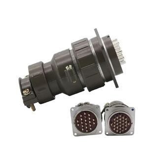 Aviation Socket Round Connector P48 20/26core Diameter 48MM 1Pcs(20 core) in Saudi Arabia