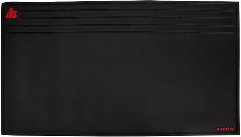 Tusk Workbench Mat 18" x 32" – Durable Black Vinyl Surface – Protective, Non-Slip, Easy-to-Clean Mat for Garage, Shop, Bench & Powersports Maintenance in Saudi Arabia