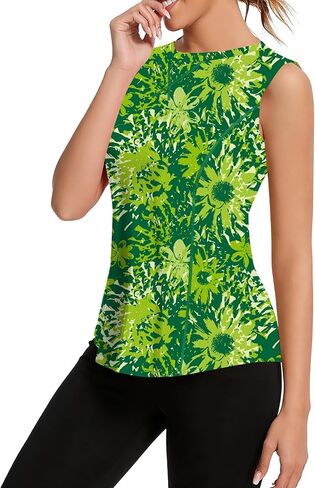 Avoogue Womens Tank Tops Sleeveless Workout Tank Tops Quick Dry UPF 50+ Sun Athletic Shirts Running Gym Yoga Baseball Clothes in Saudi Arabia
