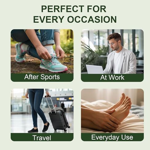 Umex Foot Spray & Deodorizer - Natural Odor Eliminator with Tea Tree Oil & Aloe - Refreshing Foot Mist for All-Day Freshnes in Saudi Arabia