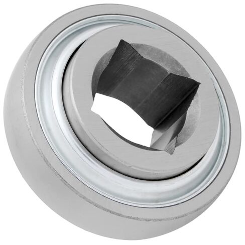 [2-Pack] W209PPB5 - Agricultural (AG) Heavy Duty Disc Harrow Bearings - Farm Equipment - 1-1/4 in Square Bore ID - 3.34 in OD - 1.438 in Outer Ring Width - Non-Relubricable, Two Triple Lip Seals in Saudi Arabia
