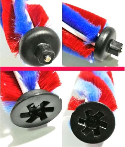 Vacuum Cleaner Roller Brush, Floor Soft Roller Brush, V Shape Top Brush Accessories for A219 Pro Cordless Vacuum Cleaner in Saudi Arabia