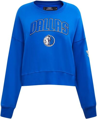 Pro Standard NBA womens Womens Nba Classic Chenille Brushed Back French Terry Crewneck Sweatshirt in Saudi Arabia