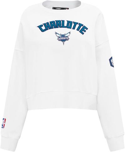 Pro Standard NBA womens Womens Nba Classic Chenille Brushed Back French Terry Crewneck Sweatshirt in Saudi Arabia