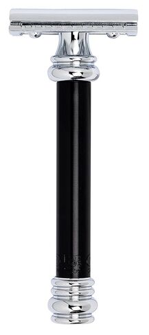 Merkur Heavy Duty Long Barber Pole Safety Razor, Chrome in Saudi Arabia