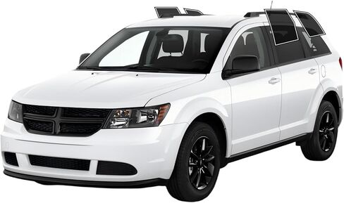 AUTOTEK Precut Windows Tint Film All Sides Cars Sun Blocking Protection Privacy Anti Shatter Glass 2 Ply Film Any Tint Shade kit for Dodge Journey 2009-2020 in Saudi Arabia