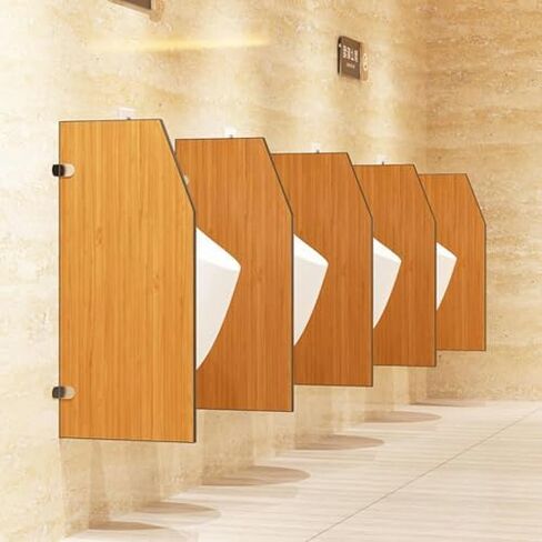 Stainless Steel Urinal Partition with Baffle Screen & Wall Divider, Privacy Panel for Public Toilets, Hotels & Stations – Durable, Easy to Install, Ideal for High Traffic Areas in Saudi Arabia