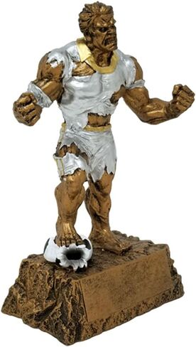 Decade Awards Monster Soccer Trophy - Custom Engraved Triumphant Fútbol Beast Award - Celebrate Field Supremacy with This Hulking Soccer Monster - Customize Now (7 Inch) in Saudi Arabia