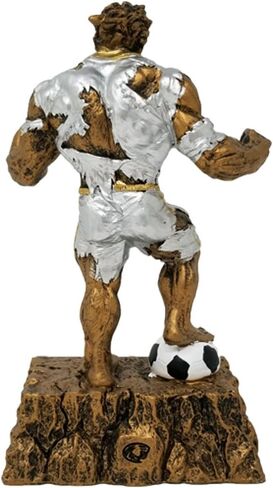 Decade Awards Monster Soccer Trophy - Custom Engraved Triumphant Fútbol Beast Award - Celebrate Field Supremacy with This Hulking Soccer Monster - Customize Now (7 Inch) in Saudi Arabia